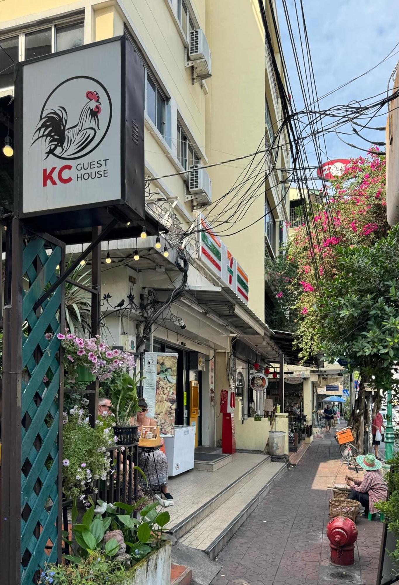 Kc Guest House Bangkok Exterior foto